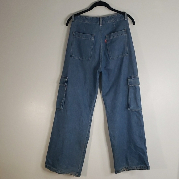 Levi's Baggy Cargo Womens Jeans 23 - Picture 5 of 16